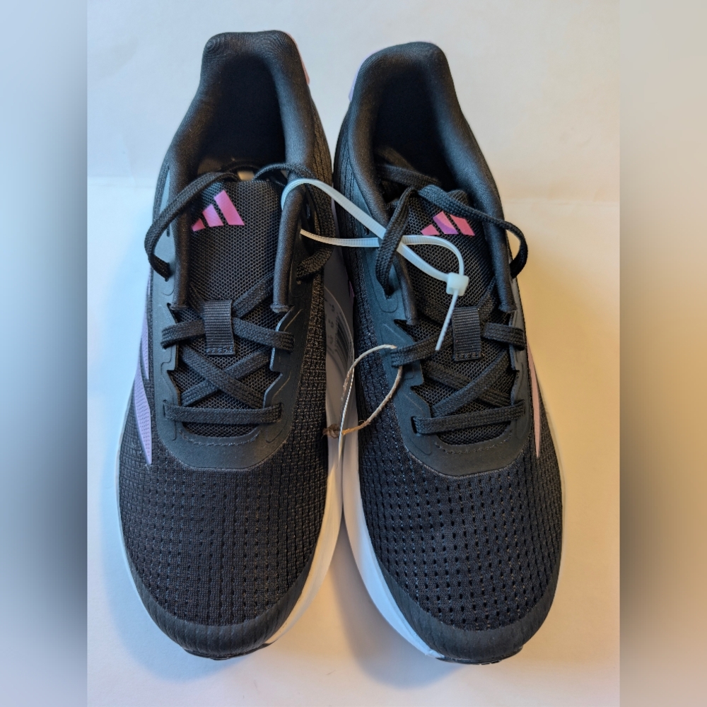Adidas Duramo SL Running Sneakers Black/Purple pink NWT Size 5
